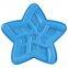 Free Sample Food Grade Heat resistant Nontoxic Silicone Cake Mold Baking Mousse Pudding Mold Tool Star Shape