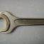 non sparking hand tools aluminum bronze single open end wrench spanner