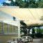 HDPE knitted carport shade fabric material uv resistance waterproof car park sun shade sail