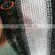 Балконный ветрозащитный сетчатый экран, полосатый сетчатый материал различного цвета