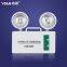 Emergency rechargeable led lights twin spots