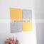 printing custom logo printed studio wallpaper fibreglass acoustic panels