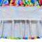 A0182# girls dress 2020 summer cotton sleeves print cartoon clothes kids dress