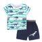 Cheap cartoon Summer Kids boys Girls set short-sleeved shorts pajamas suit home service suits boutique clothing free ship