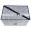 Moving home  decorative metal  stack fabric fordable storage box