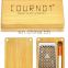 HQP-XJ10 HongQiang Wooden Case Cigar Smoking Gift Set Custom Weed Herb Grinders Smoking Set