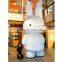 Attracting Adults and Kids Colorful LED Inflatable White Rabbit Cartoon Model For Event Evening Party,Commercial advertising