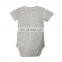 V neck Snap Crotch Organic Cotton Baby Romper