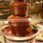 commercial Stainless steel 5 layers chocolate fountain chocolate fountain machine with factory price