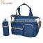 OEM outdoor multifunctional polyester tote nappy baby diaper bag