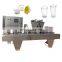 Aluminum Pre-cut lid plastic cup filling and sealing machine for liquid and powder