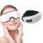 Wireless Air Pressure Vibration Digital Eye Massager Vibration Magnetic Acupuncture Therapy Relief Heat Compress Eye Mask