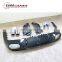 2019 E class C238 E53 diffuser for C238 to E53 rear bumper diffuser with exhaust tips high quality PP material