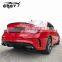 replacement front bumper rear bumper for Mercedes benz w117 CLA to CLA45 A.M.G