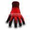 Firm Grip Wear-resistant Crinkle Latex Coated Safety Work  Gloves