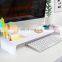Multifunctional Desktop Storage Shelf Office Desk Organizer Keyboard Storage Shelf
