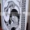 Indian Tapestry Cotton Bedding Bedsheet Black & White Dragon Print Wall Hanging Tapestries Throw Mandala Print