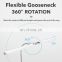 360 Degree Gooseneck Double Head Desk Lamp 3 colors USB Rechargeable Stepless Dimming Reading Study Table Lamps Light