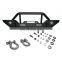Auto Front Bumper For Jeep Wrangler JL/JLU 2018-2019 Front Bumper With LED Lights