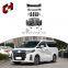 Ch High Quality Popular Products Fender Wide Enlargement Bumper Rear Bar Body Kits For Toyota Alphard 2018-2020