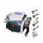 Desktop 6 in 1 40k ultrasonic cavitation vacuum massage bipolar rf 8 pads lipo laser fast slimming machine
