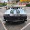 Runde Dry Carbon Fiber For Lamborghini Aventador Lp700 LP720 LP750 Upgrade Mansory Style Full Body Kit Front Rear Bumper Spoiler