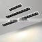 High Quality Eye Protection Square Housing Office School Hospital 2W LED Linear Grille Lamp