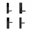 Aluminum alloy intelligent password furniture door lock