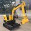 electric or diesel mini digger towable excavator
