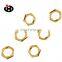 Jinghong Special Material Copper DIN936 Brass Hex Thin Nut