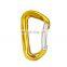 JRSGS Camping Carabiner Aluminium Snap Hook 12KN/5KN Climbing Carabiner Customized the LOGO