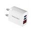 2.4A Us/Eu Plug Charger 2 Usb Mobile Phone Charging Head Charger for iPhone 11 12 13