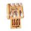 Hot Selling New Design Organic Kitchen Natural Bamboo Cheese Board With Cutlery
