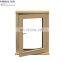 Latest design normal aluminum window wood grain casement window handle windows