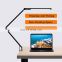 Usb Clip-On Table Lamp Eye-Care Dimmable Reading Led Desk Lamp With Clamp Memory Function for Dorm Office Work Bedroom
