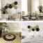 Natural Seagrass Placemat, Black Round Woven Placemats for Dining Table Round Braided Placemat Set 4 Manufacturer