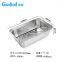 Rectanglar Aluminum Foil Container Wrinkle Wall Container