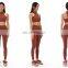 Newest High Neck Back Zipper Bra Top Match Zipper Pockets Leggings Training Outfit Women Workout Running Fiyness Sports Wear