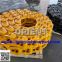 Rotary drilling rig undercarriage parts track chain assembly for Bauer BG25