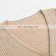 OEM Rib Knitted V-Neck Cashmere Cardigan Sweater Solid Style Casual for Autumn Season with Button Closure