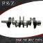4BD1 Good reputation long serve life excavator crankshaft