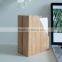ZAKKA Wood Material Simplicity Desktop Bamboo Wood File Storage Box for Office