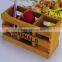 Made in china hot sale wholesale factory price Natural Wood Box Fruit Crate Wooden Vegetable Crates /