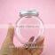 8oz 250ml clear oblate shaped plastic empty jars for sale