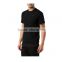 2015 New Trendy Wholesale Slim FIit Bulk Plain T-shirts O-neck in Black