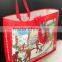 60 x 48 x 15cm PP woven carrefour style shopping bag