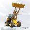 Hot sale low price wheel loader small garden tractor loader backhoe for sale