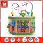 Top Bright EN 71 and ASTM Goge 7 in 1 activity Cube Wholesale Wooden educational toys for kids