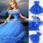 New cosplay blue color fancy dress costumes for kids (Ulik-A0061)