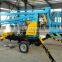 16m hydraulic mini arm boom lift platform rental